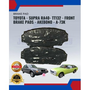  Front Disc Brake Pad-Toyota-Supra RA40-TT132-Akebono-A-73K