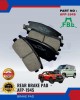 FBL REAR DISC BRAKE PAD (4PCS) - MITSUBISHI DELICA, PAJERO, TRITON - AFP-194S Brake System image