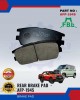 FBL REAR DISC BRAKE PAD (4PCS) - MITSUBISHI DELICA, PAJERO, TRITON - AFP-194S Brake System image