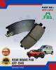 FBL REAR DISC BRAKE PAD (4PCS) - MITSUBISHI DELICA, PAJERO, TRITON - AFP-194S image