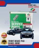 Perodua Viva Front Brake Pads - Original - 04465-18R01 Brake System image