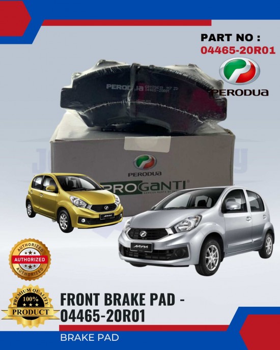 Front Brake Pad-Perodua Myvi 2017-PERODUA-04465-20R01 Brake System image