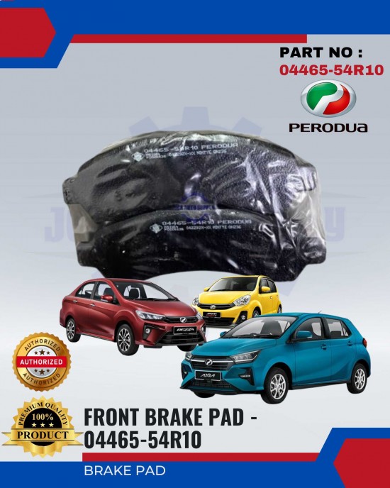 Perodua Myvi (Lagi Best) - Axia - Bezza Front Brake Pads - Original - 04465-54R10 Brake System image