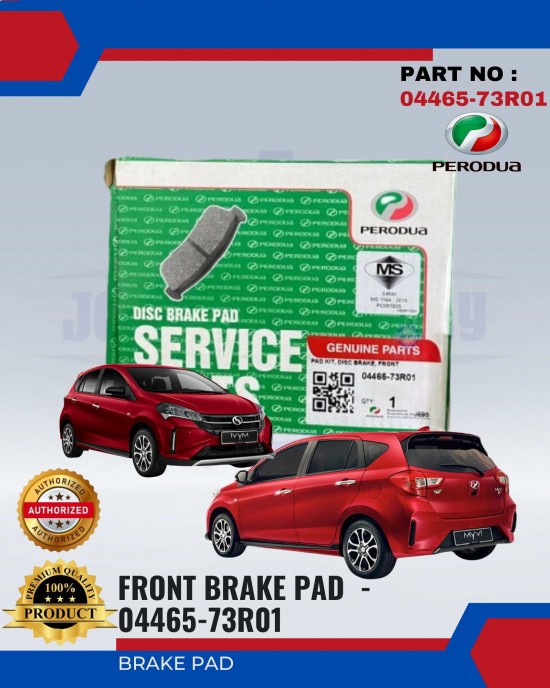 Perodua Myvi Front Brake Pads - Original - 04465-73R01 Brake System image