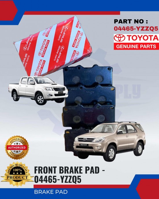 TOYOTA KUN25 - FORTUNER Front Brak Pads - TOYOTA - 04465-YZZQ5 image