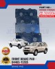 TOYOTA KUN25 - FORTUNER Front Brak Pads - TOYOTA - 04465-YZZQ5 image