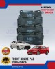 Mitsubishi Evo (5, 6, 7, 8, 10) Front Brake Pads - BOSCH - 0986494207 Brake System image