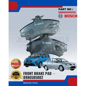 Front Brake Pad-Proton Waja 1.6-Perodua Alza 1.5-BOSCH-0986505002