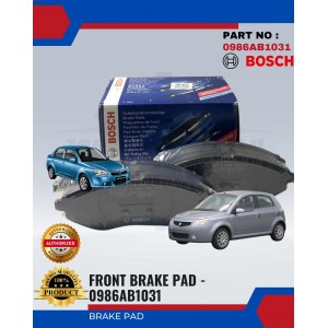 Front Brake Pad-Proton Saga Blm-Savvy-BOSCH-0986AB1031