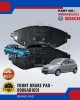 Front Brake Pad-Proton Saga Blm-Savvy-BOSCH-0986AB1031 Brake System image