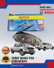 Nissan Navara D40 Front Brake Pads - BOSCH - 0986AB1044 Brake System image