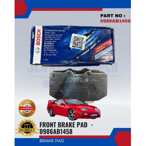 Front Brake Pad-Nissan 300ZX (Z32)TURBO-BOSCH-0986AB1458