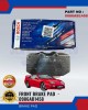 Nissan 300ZX (Z32) Turbo Front Brake Pads - BOSCH - 0986AB1458 Brake System image