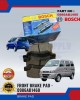 Suzuki 1.0 E-RV MPV - Naza Sutera Front Brake Pads - BOSCH - 0986AB1460 Brake System image