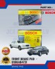 Mercedes Benz W210 - E230 - E280 Rear Brake Pads - BOSCH - 0986AB4731 Brake System image