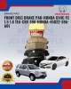 Showing image for Front Disc Brake Pad-Honda Civic FC 1.5 1.8 TEA-CRV S9A-HONDA-45022-S9A-A01 Front Disc Brake Pad-Honda Civic FC 1.5 1.8 TEA-CRV S9A-HONDA-45022-S9A-A01 image