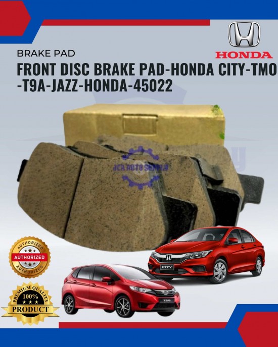 Showing image for Front Disc Brake Pad-Honda City-TMO-T9A-Jazz-HONDA-45022 Front Disc Brake Pad-Honda City-TMO-T9A-Jazz-HONDA-45022 image
