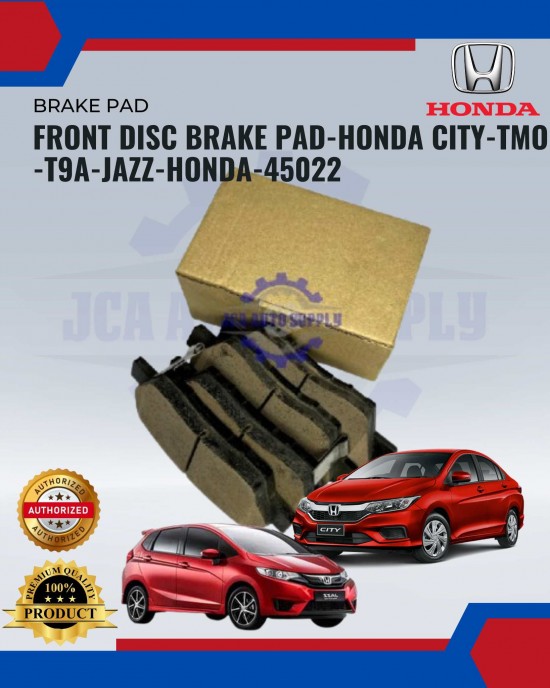 Showing image for Front Disc Brake Pad-Honda City-TMO-T9A-Jazz-HONDA-45022 Front Disc Brake Pad-Honda City-TMO-T9A-Jazz-HONDA-45022 image