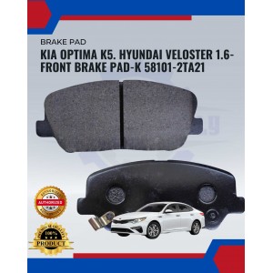 Kia Optima K5. Hyundai Veloster 1.6-Front Brake Pad-K 58101-2TA21