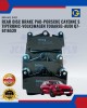 REAR DISC BRAKE PAD-PORSCHE CAYENNE S TIPTRONIC-VOLKSWAGEN TOUAREG-AUDI Q7-6116539 Brake System image