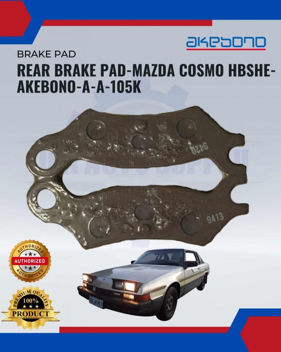 Showing image for Rear Brake Pad-Mazda Cosmo HBSHE-AKEBONO-A-A-105K Rear Brake Pad-Mazda Cosmo HBSHE-AKEBONO-A-A-105K image