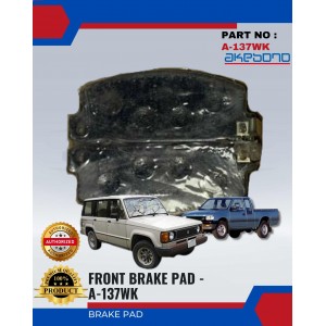 Front Brake Pad-Isuzu Trooper 2.4-TT140-Faster-AKEBONO-A-137WK