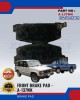 Front Brake Pad-Isuzu Trooper 2.4-TT140-Faster-AKEBONO-A-137WK Brake System image