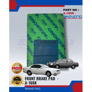 Front Brake Pad-Nissan Stanza-Laurel-AKEBONO-A-166K