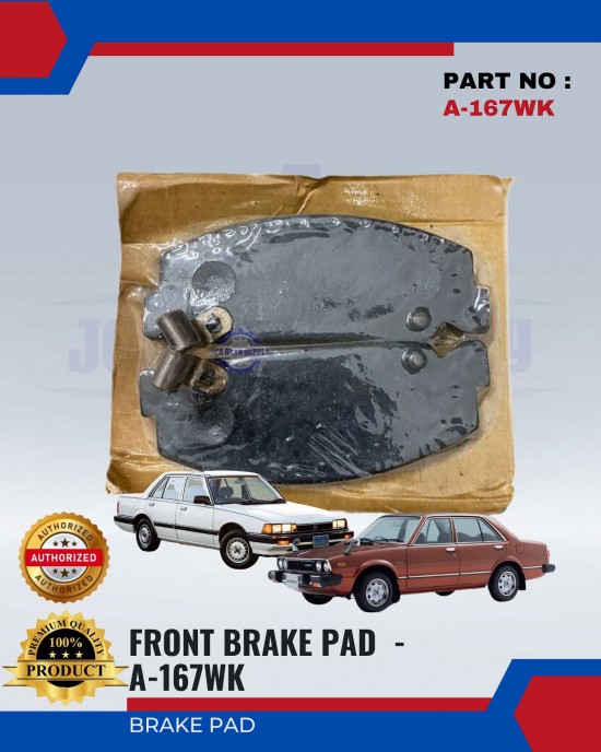 Honda Accord Front Brake Pads - AKEBONO - A-167WK Brake System image