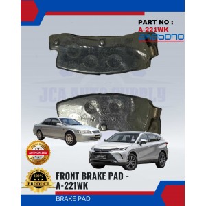 Front Brake Pads-Toyota Camry 2.2 Old-Harrie-AKEBONO-A-221WK