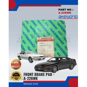 Front Brake Pad-Toyota Supra-GA70-Soarer-GZ20-AKEBONO-A-226WK