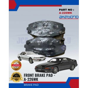 Front Brake Pad-Toyota Supra-GA70-Soarer-GZ20-AKEBONO-A-226WK