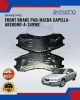 Front Brake Pad-Mazda Capella-AKEBONO-A-249WK image