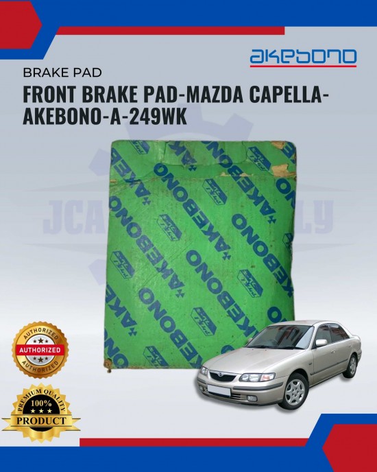 Front Brake Pad-Mazda Capella-AKEBONO-A-249WK image
