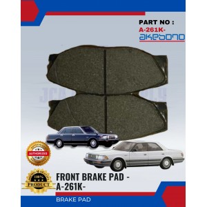 Front Brake Pad-Toyota Crown LS130-MS135-AKEBONO-A-261K