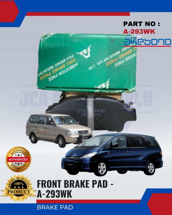 Toyota Estima - KM36 - Unser Front Brake Pads - AKEBONO - A-293WK Brake System image