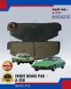 Front Brake Pad-Mazda RX7 76