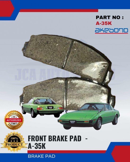 Front Brake Pad-Mazda RX7 76