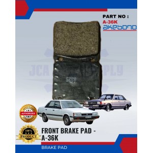 Front Brake Pads-Subaru Leone 1.4-1.6-AKEBONO-A-36K