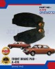 Front Brake Pad-Toyota TT132-AKEBONO-A-47K Brake System image