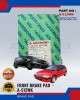 Honda Civic (SH3 & SH4) - VTECH Front Brake Pads - AKEBONO - A-512WK Brake System image