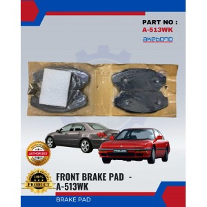 Front Brake Pad-Honda Prelude BA4 & BA5-AKEBONO-A-513WK