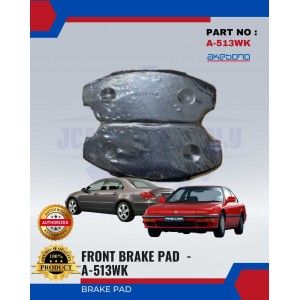 Front Brake Pad-Honda Prelude BA4 & BA5-AKEBONO-A-513WK