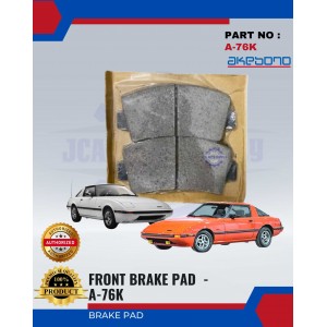 Front Brake Pad-Mazda RX7-AKEBONO-A-76K