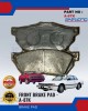 HONDA - PRELUDE 87 - SN100 - Front Brake Pads - AKEBONO - A-87K image