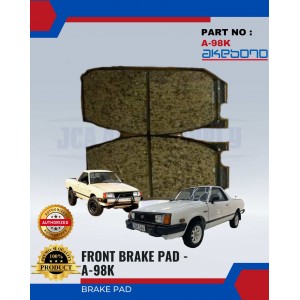 Front Brake Pad-Subaru Pickup 4X4-AKEBONO-A-98K