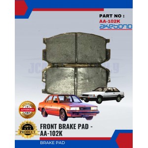 Front Brake Pad-Toyota Levin-TT140-AKEBONO-AA-102K