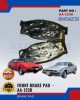 ISUZU- IMPULSE - PIAZZA - FASTER - Front Brake Pads - AKEBONO - AA-123K image