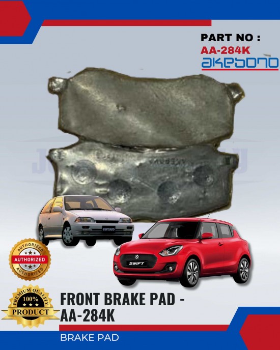 SUZUKI - SWIFT - CULTUS - Front Brake Pads - AKEBONO - AA-284K image