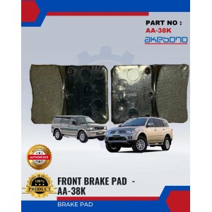 Front Brake Pad-Mitsubishi Challenge-AKEBONO-AA-38K